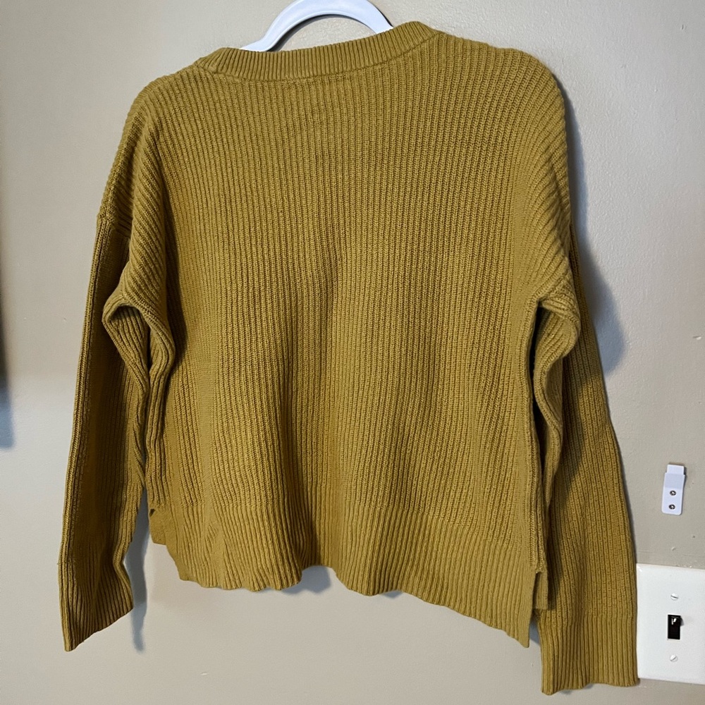 Madewell Patch Pocket Pull Over Cropped Sweater - image 4
